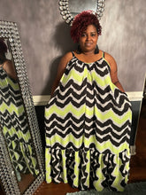 Load image into Gallery viewer, Chevron Maxi Dress
