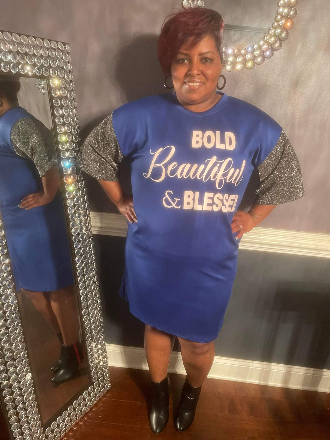 Bold, Beautiful & Blessed Dress